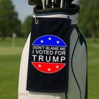 Don't Blame Me I Voted For Trump Pro Republican Golf Towel thumb 2