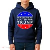 Don't Blame Me I Voted For Trump Pro Republican Kids Hoodie thumb 4