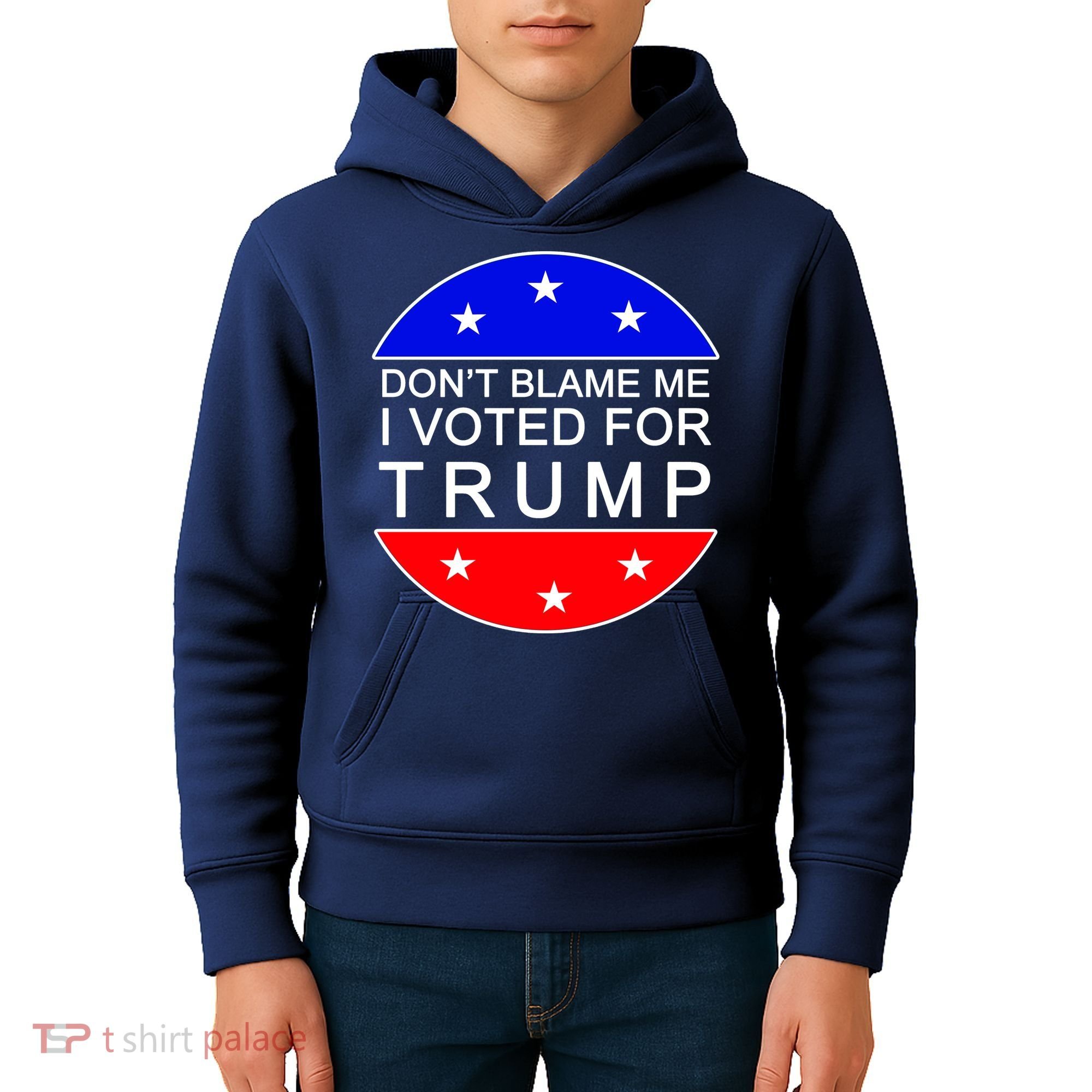 Don't Blame Me I Voted For Trump Pro Republican Kids Hoodie