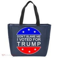 Don't Blame Me I Voted For Trump Pro Republican Tote Bag thumb 0