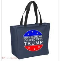 Don't Blame Me I Voted For Trump Pro Republican Tote Bag thumb 2
