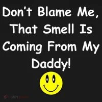 Don't Blame Me Smelly Daddy Toddler Hoodie thumb 2