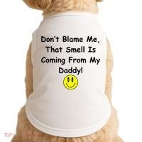 Don't Blame Me Smelly Daddy Doggie Tank thumb 0