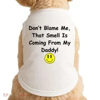 Don't Blame Me Smelly Daddy Doggie Tank thumb 0