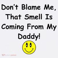 Don't Blame Me Smelly Daddy Golf Towel thumb 3