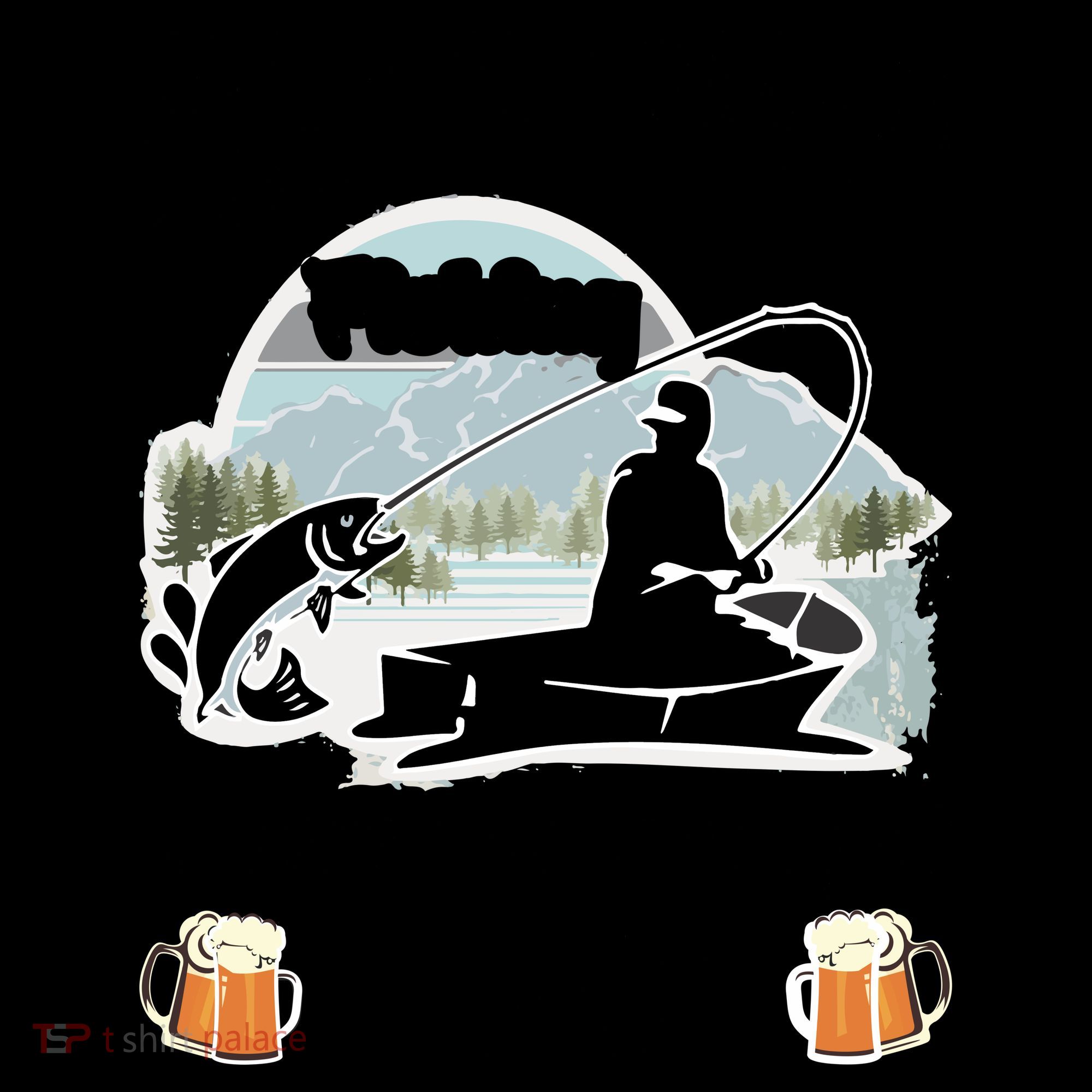 Don't Bother Me While I'm Fishing Beer Coffee Mug
