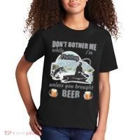 Don't Bother Me While I'm Fishing Beer Kids T-Shirt thumb 2