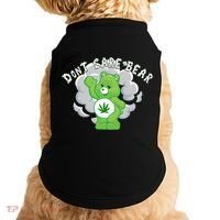 Don't Care Smoking Bear Doggie Tank thumb 0