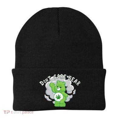 Don't Care Smoking Bear Beanie
