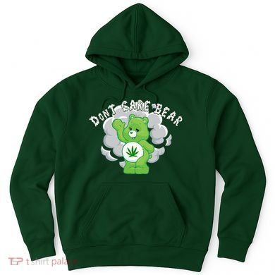 Don't Care Smoking Bear Hoodie