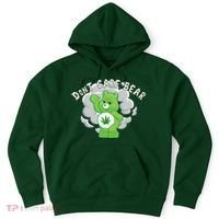 Don't Care Smoking Bear Hoodie thumb 0