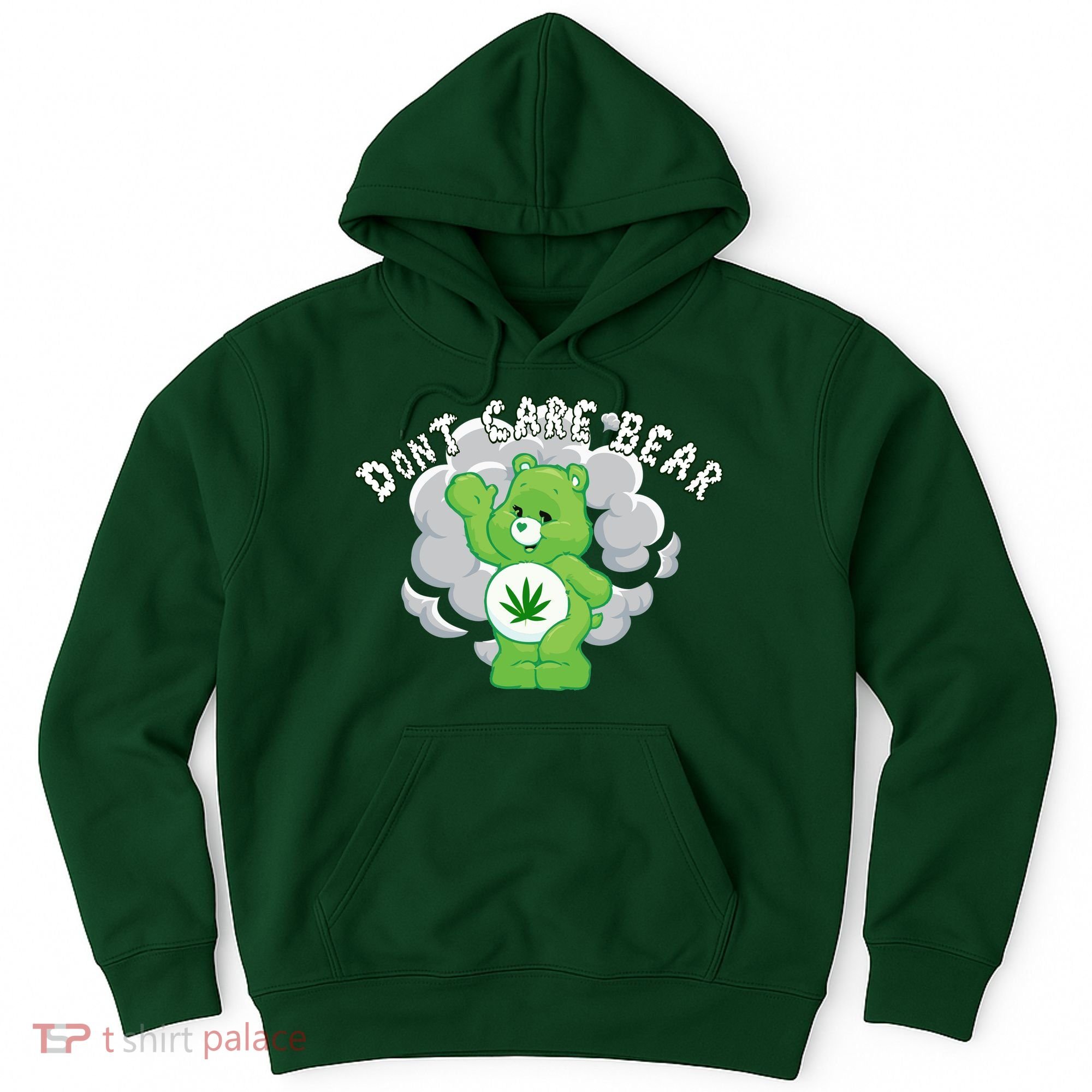 Don't Care Smoking Bear Hoodie