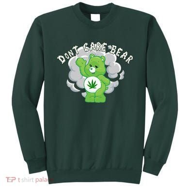 Don't Care Smoking Bear Sweatshirt
