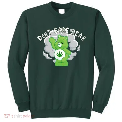Don't Care Smoking Bear Sweatshirt