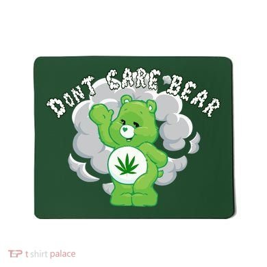 Don't Care Smoking Bear Mousepad