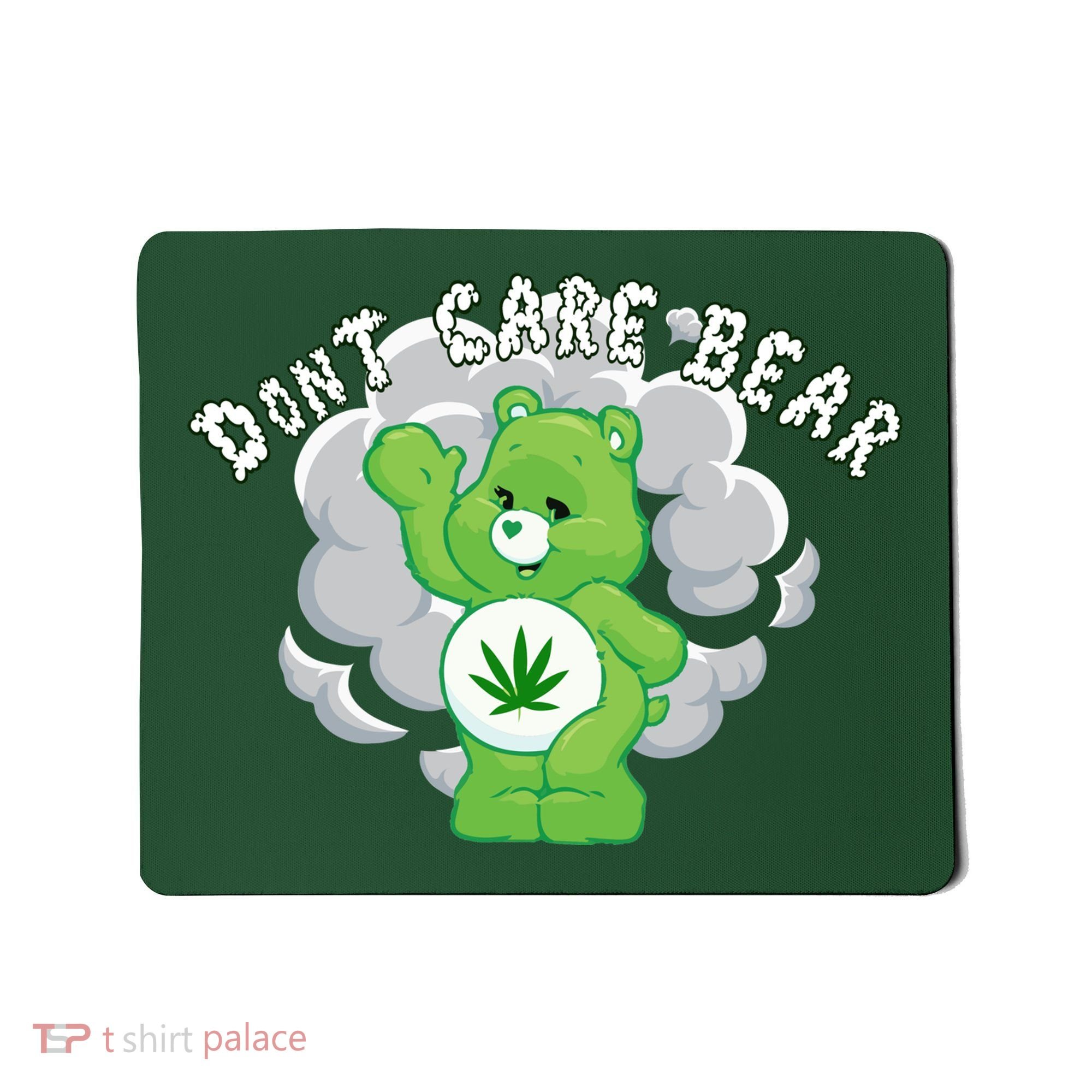 Don't Care Smoking Bear Mousepad