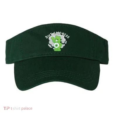 Don't Care Smoking Bear Visor