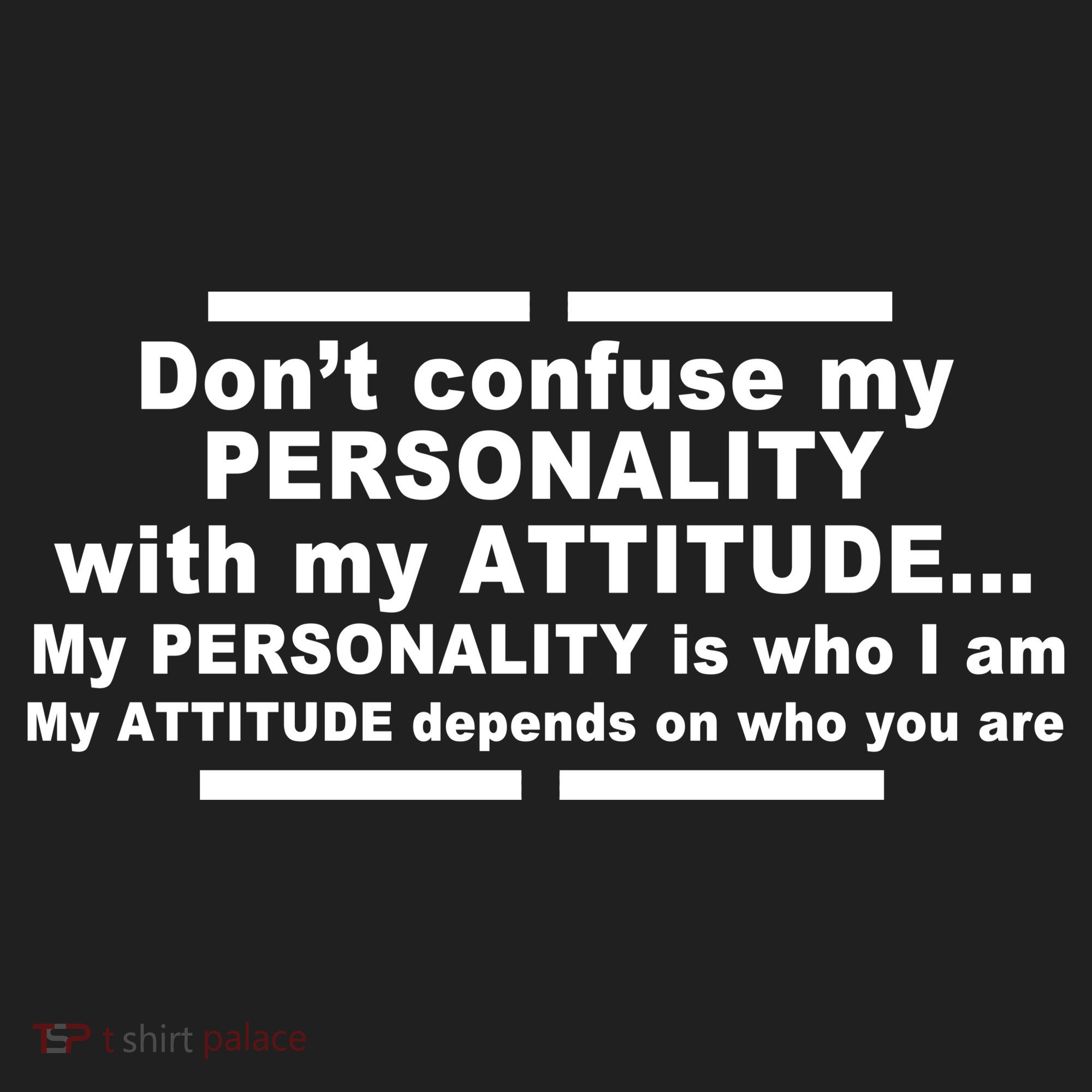Don't Confuse My Personality With My Attitude Beanie