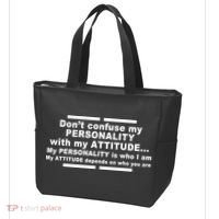 Don't Confuse My Personality With My Attitude Tote Bag thumb 3