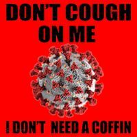 Don't Cough On Me I Don't Need A Coffin Santa Hat thumb 1