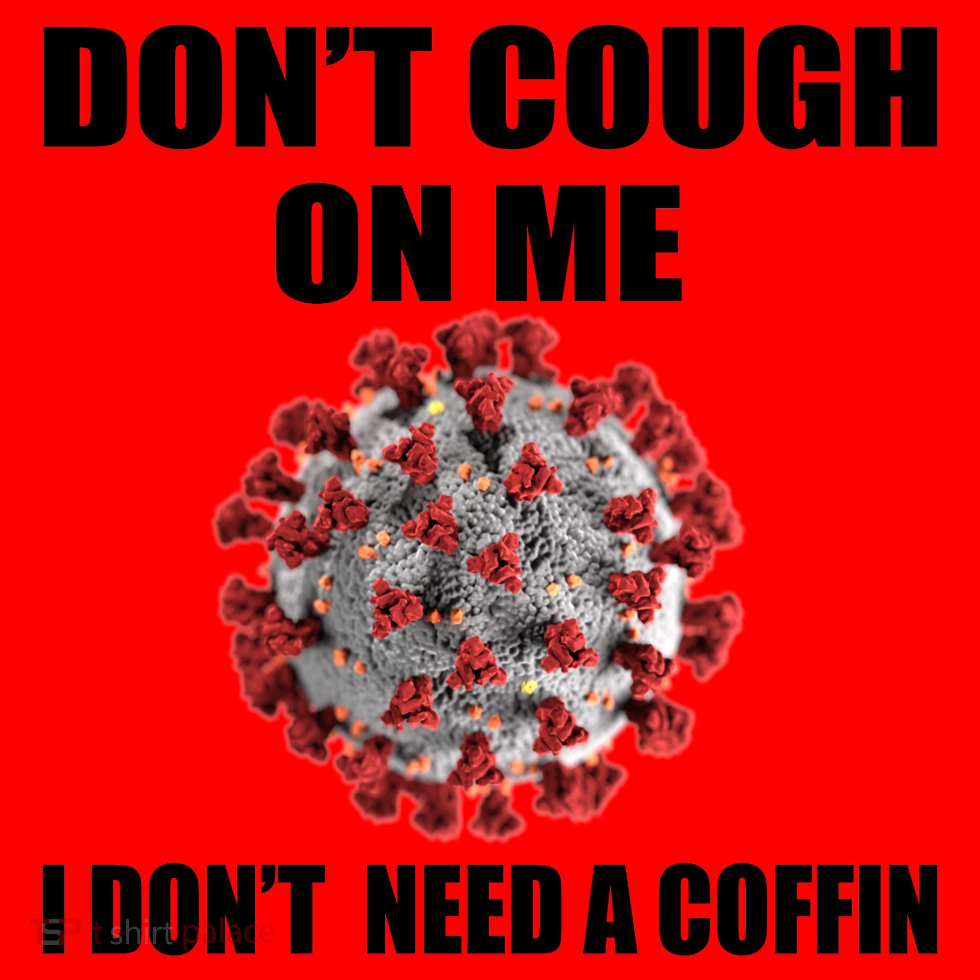 Don't Cough On Me I Don't Need A Coffin Santa Hat