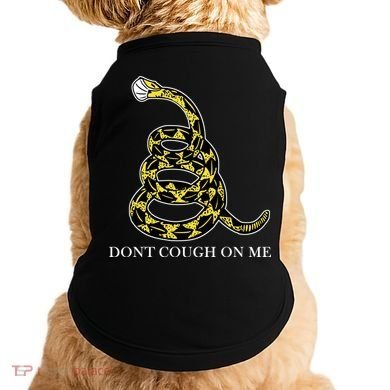 Don't Cough On Me Safety Awareness Doggie Tank