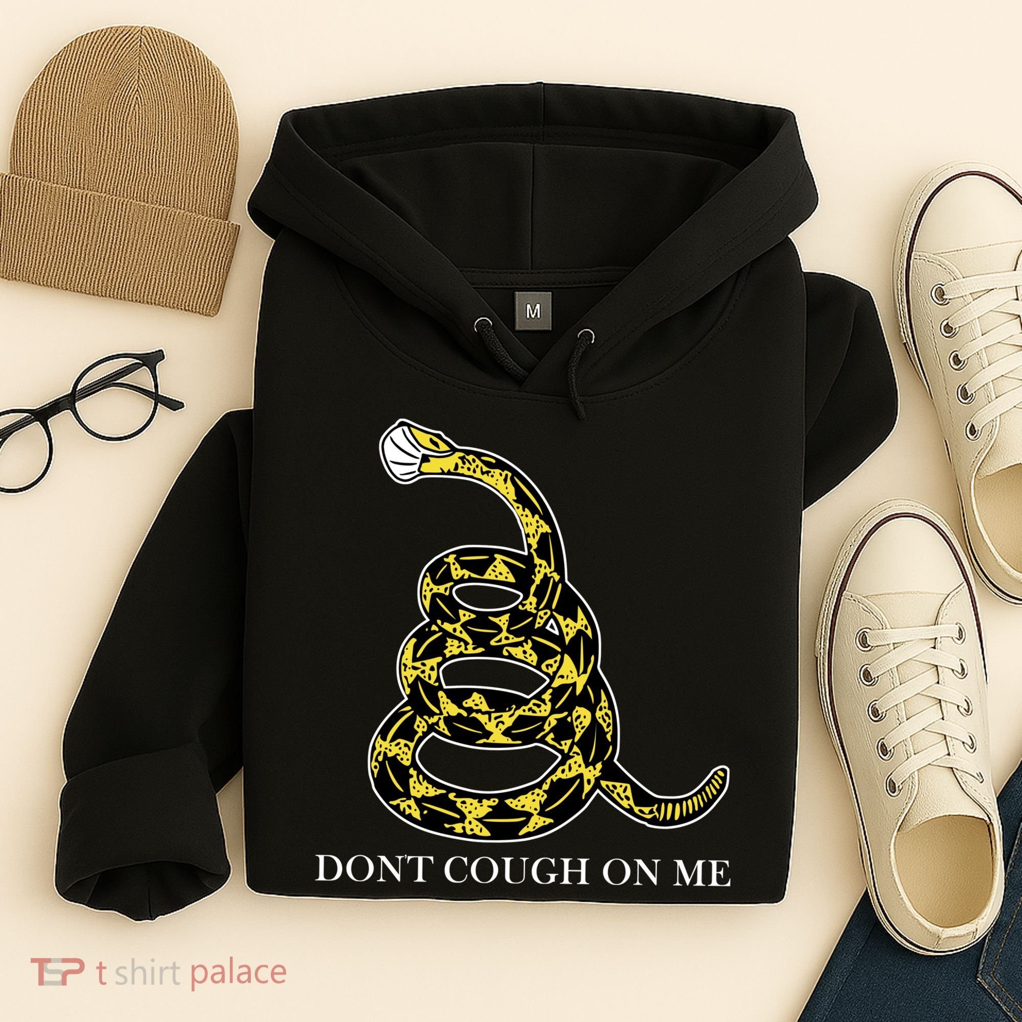 Don't Cough On Me Safety Awareness Hoodie