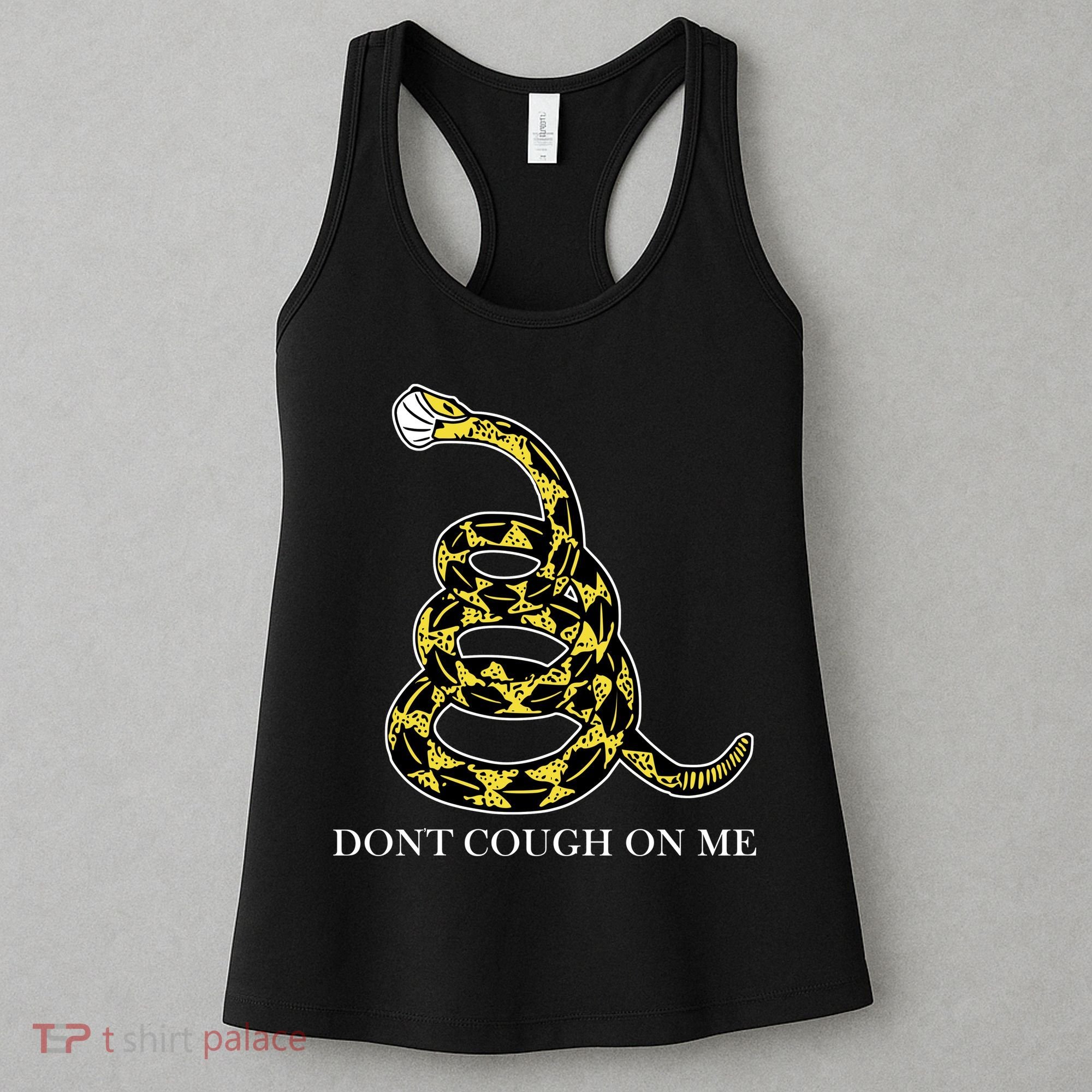 Don't Cough On Me Safety Awareness Women's Tank Top