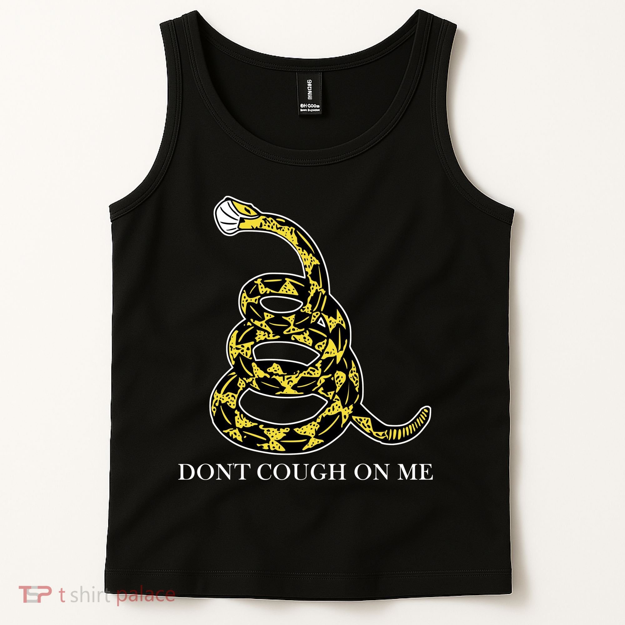 Don't Cough On Me Safety Awareness Tank Top