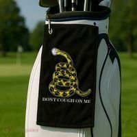 Don't Cough On Me Safety Awareness Golf Towel thumb 2