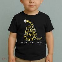 Don't Cough On Me Safety Awareness Toddler T-Shirt thumb 2