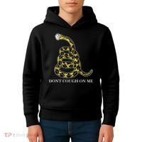 Don't Cough On Me Safety Awareness Kids Hoodie thumb 4