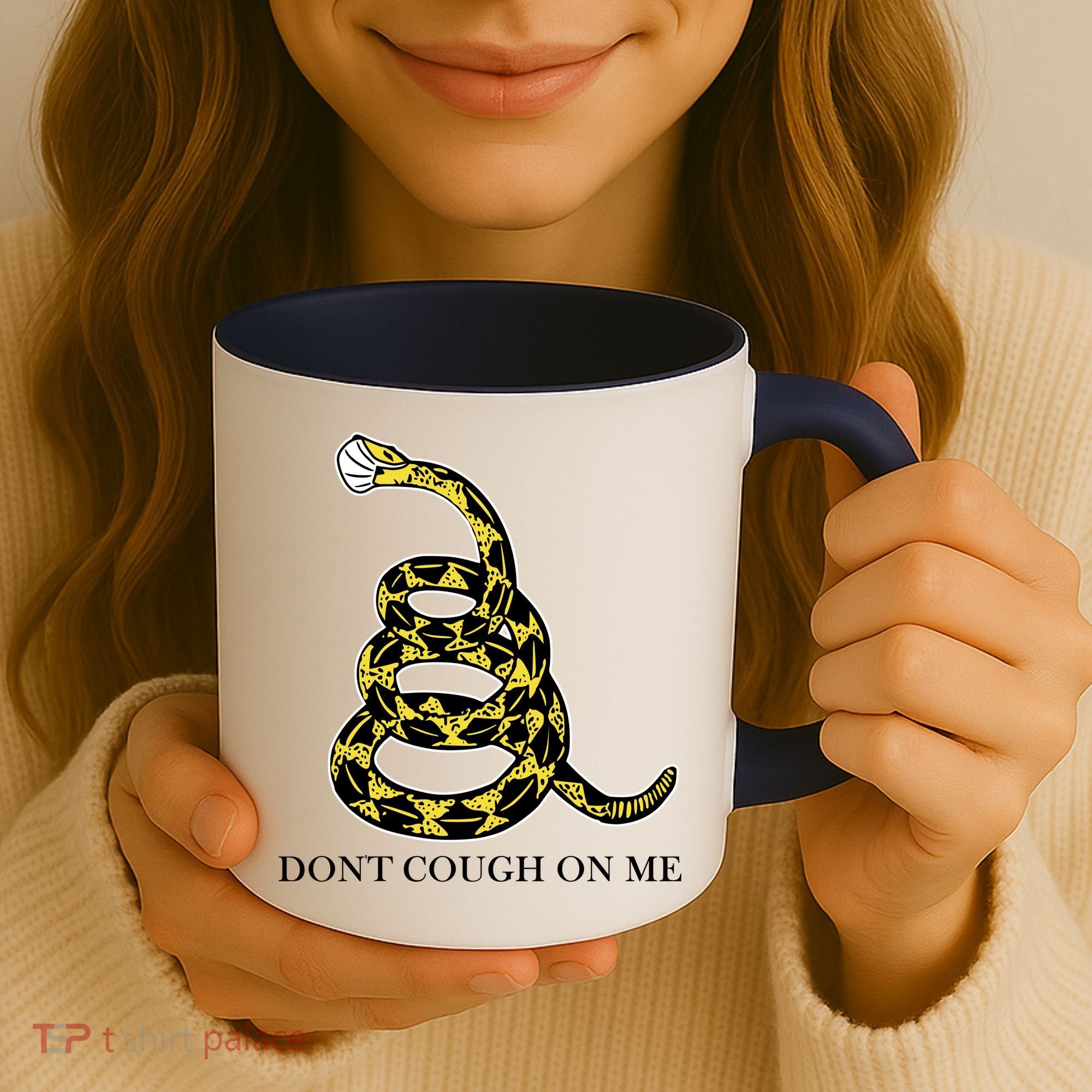Don't Cough On Me Safety Awareness Coffee Mug