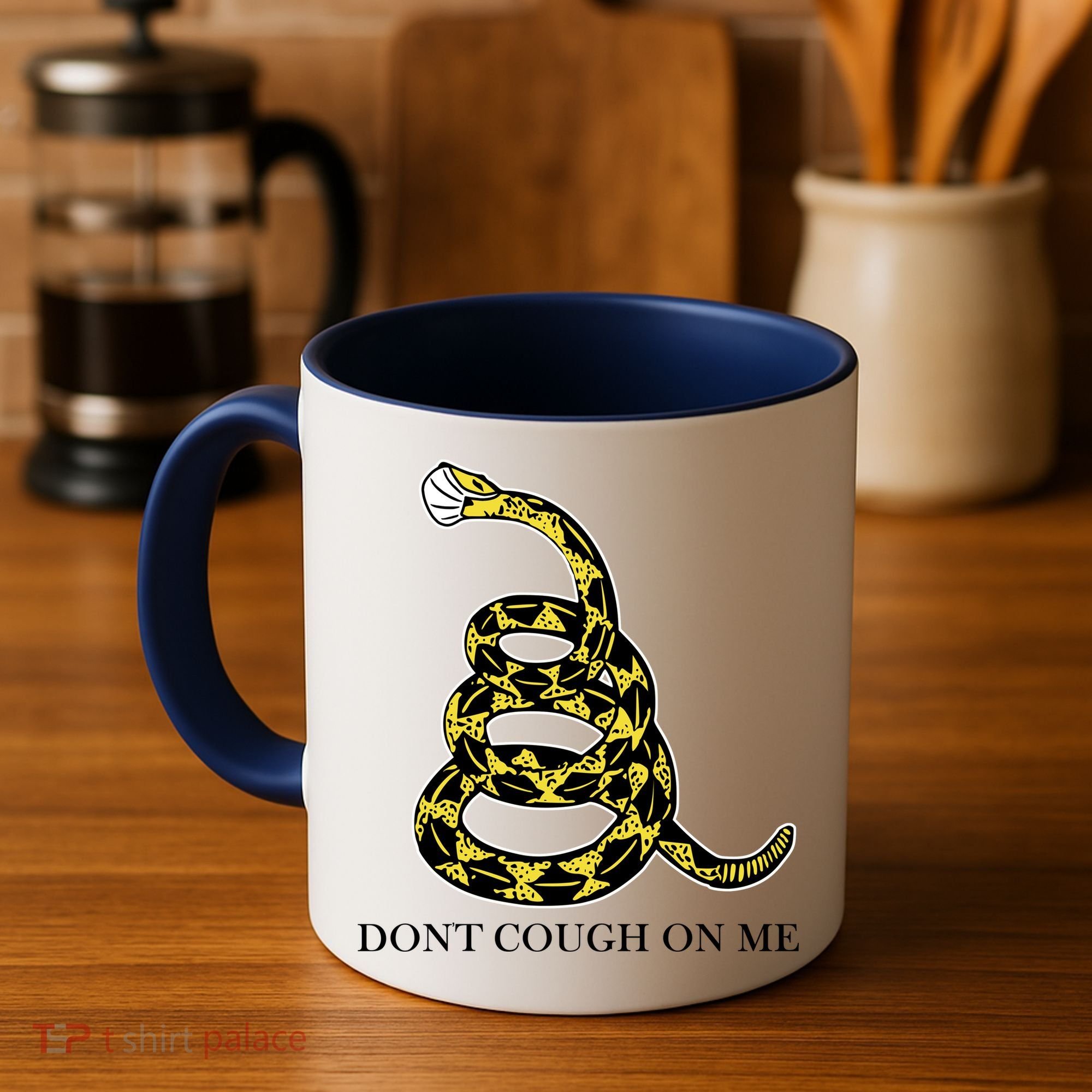 Don't Cough On Me Safety Awareness Coffee Mug