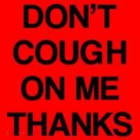 Don't Cough On Me Thanks Santa Hat thumb 1