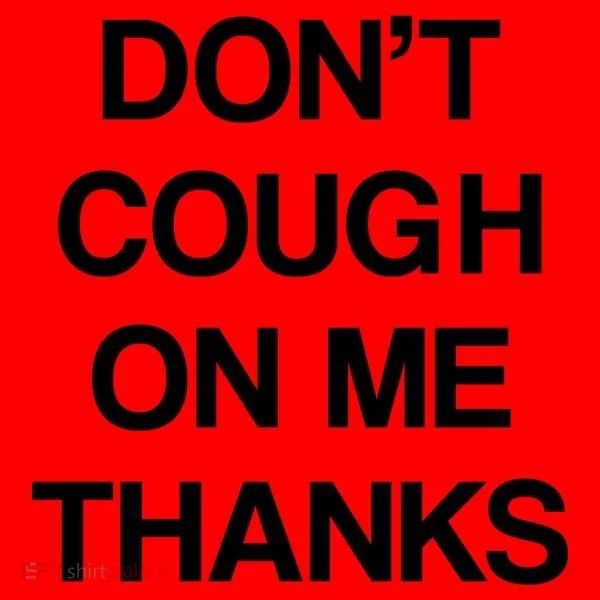 Don't Cough On Me Thanks Santa Hat