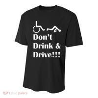 Don't Drink and Drive, Wheel Chair Youth Performance Sprint T-Shirt thumb 0