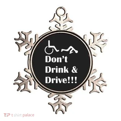 Don't Drink and Drive, Wheel Chair Ornament