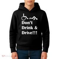 Don't Drink and Drive, Wheel Chair Kids Hoodie thumb 4