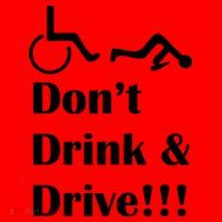 Don't Drink and Drive, Wheel Chair Santa Hat thumb 1