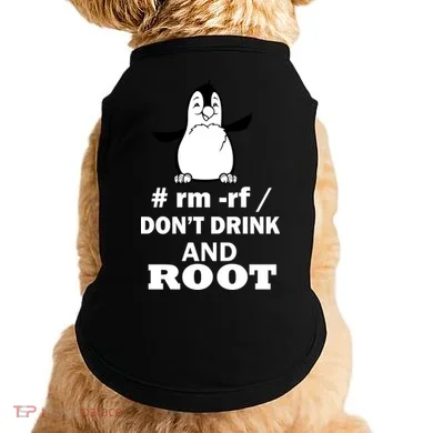 Don't Drink And Root Doggie Tank