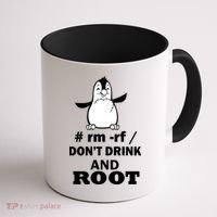 Don't Drink And Root Coffee Mug thumb 1