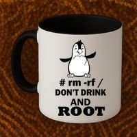 Don't Drink And Root Coffee Mug thumb 2