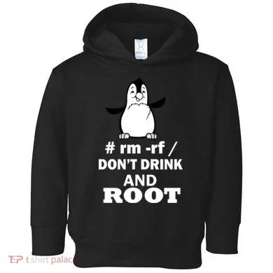 Don't Drink And Root Toddler Hoodie