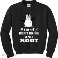Don't Drink And Root Kids Sweatshirt thumb 0