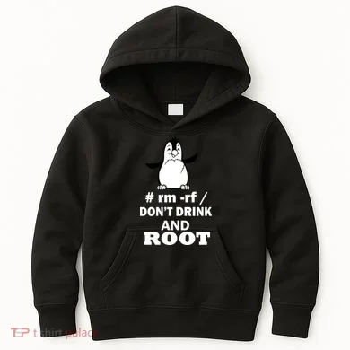 Don't Drink And Root Kids Hoodie