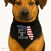 Don't Fauci My Florida USA-Made Doggie Bandana thumb 1
