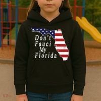 Don't Fauci My Florida Kids Hoodie thumb 3