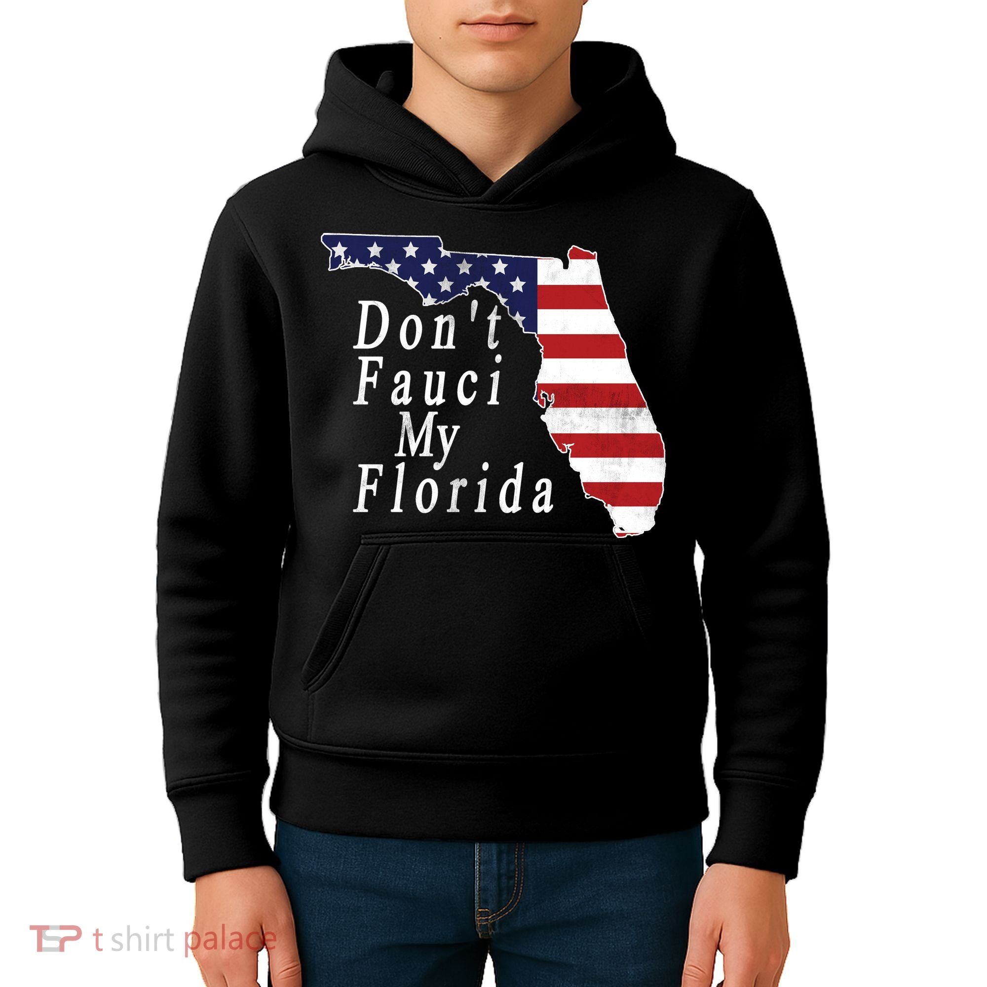 Don't Fauci My Florida Kids Hoodie