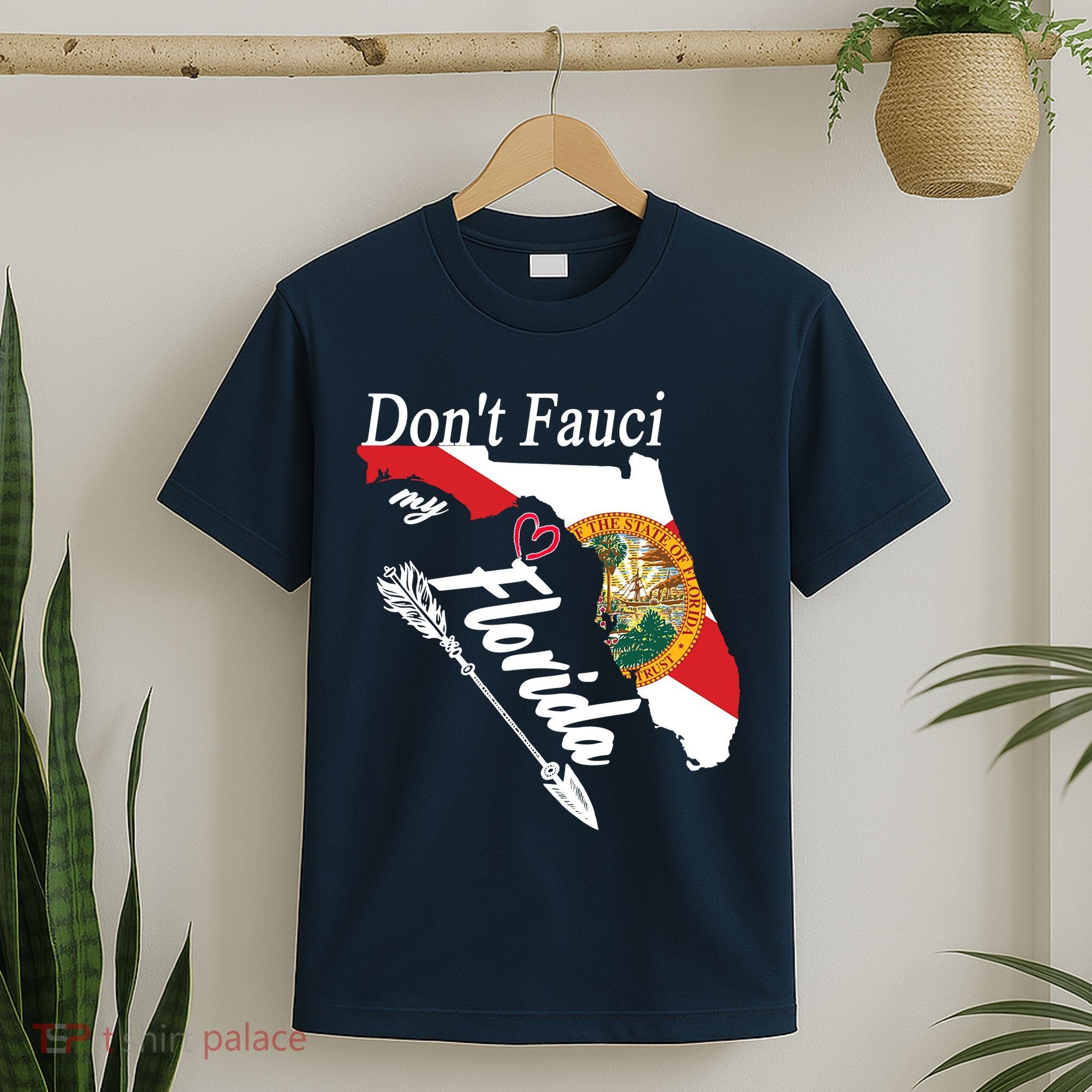 Don't Fauci My Florida Flag Vintage T-Shirt